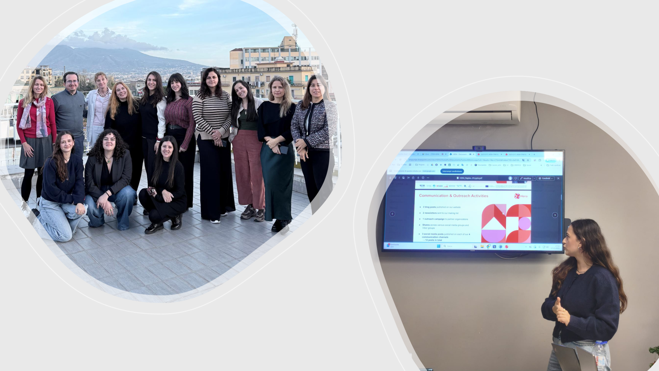  I partner di HERA si riuniscono a Napoli per il Transnational Project Meeting
